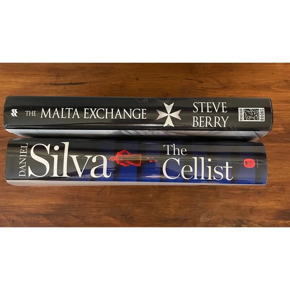 The Cellist - Daniel‎ Silva & Malta Exchange - Steve Berry